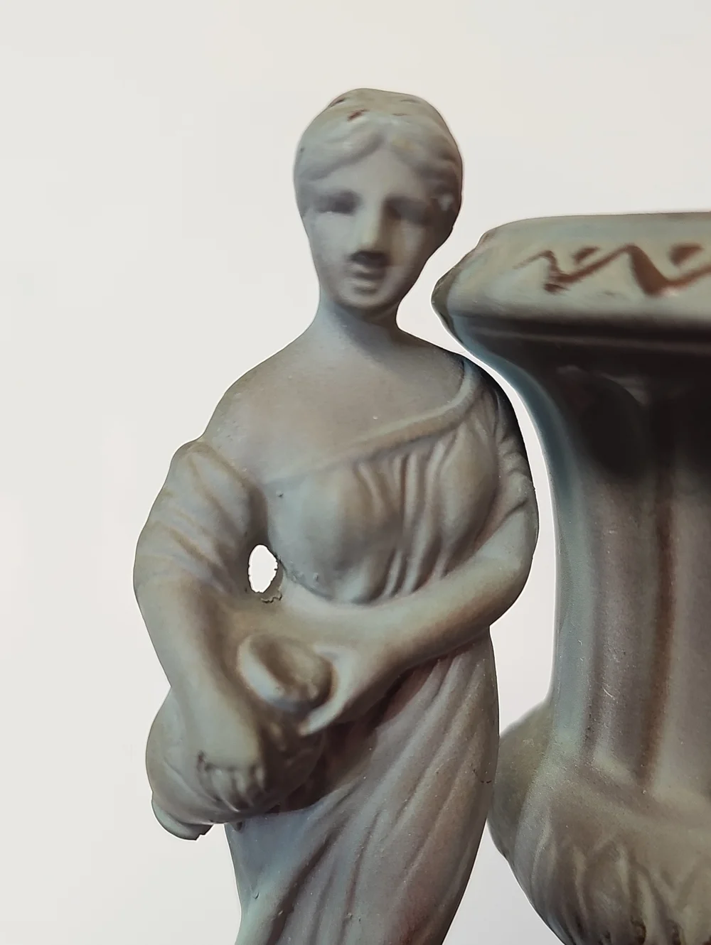 Vintage Inarco Neoclassical Grecian Lady Woman with Urn Planter